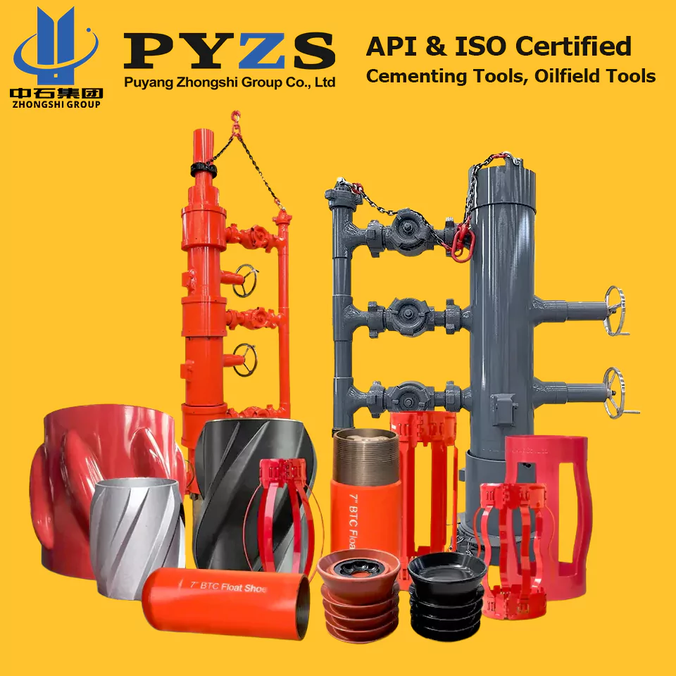 Puyang Zhongshi Group Co Ltd main products oilfield cementing tools
