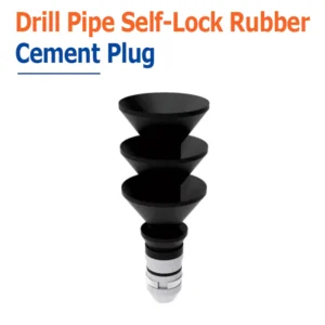 Drill Pipe Self-Lock Rubber Plug Cementing Tool