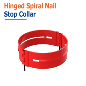 Hinged Spiral Nail Stop Collar